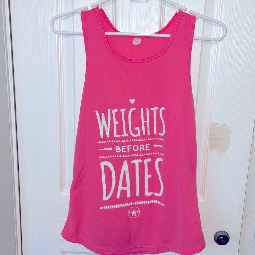Pink Workout Tank